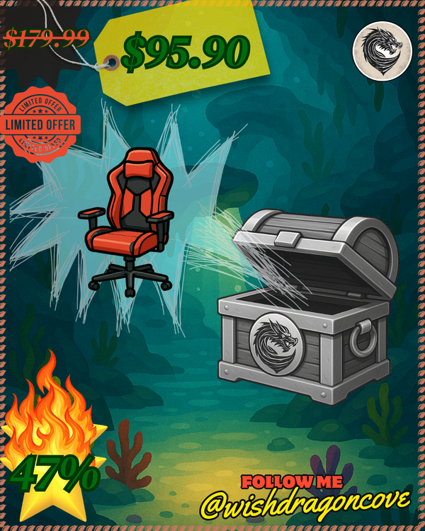 (π₯π₯) 47% Off! $95.90 (Reg $179.99) GTPLAYER Gaming Chair, Lumbar Support 360 Swivel