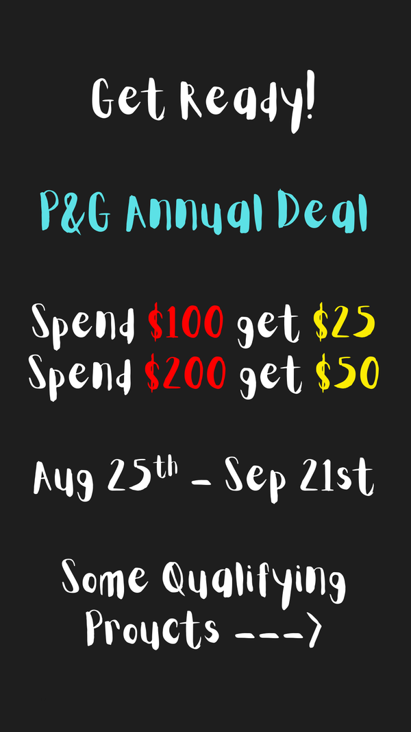 Costco P&G Annual Deal Starts 08/25/25 - YMMV US West Coast